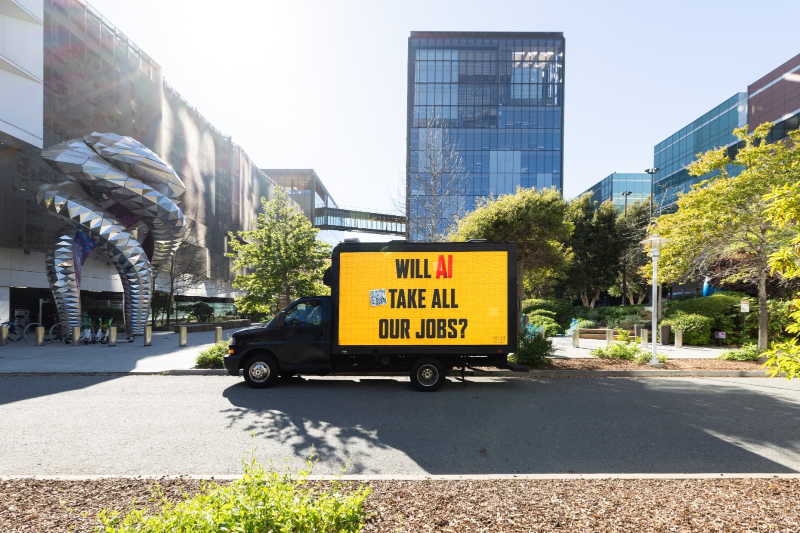 The AI Doc x Focus Features — LED Truck event photography in San Francisco Bay Area by JY Studio