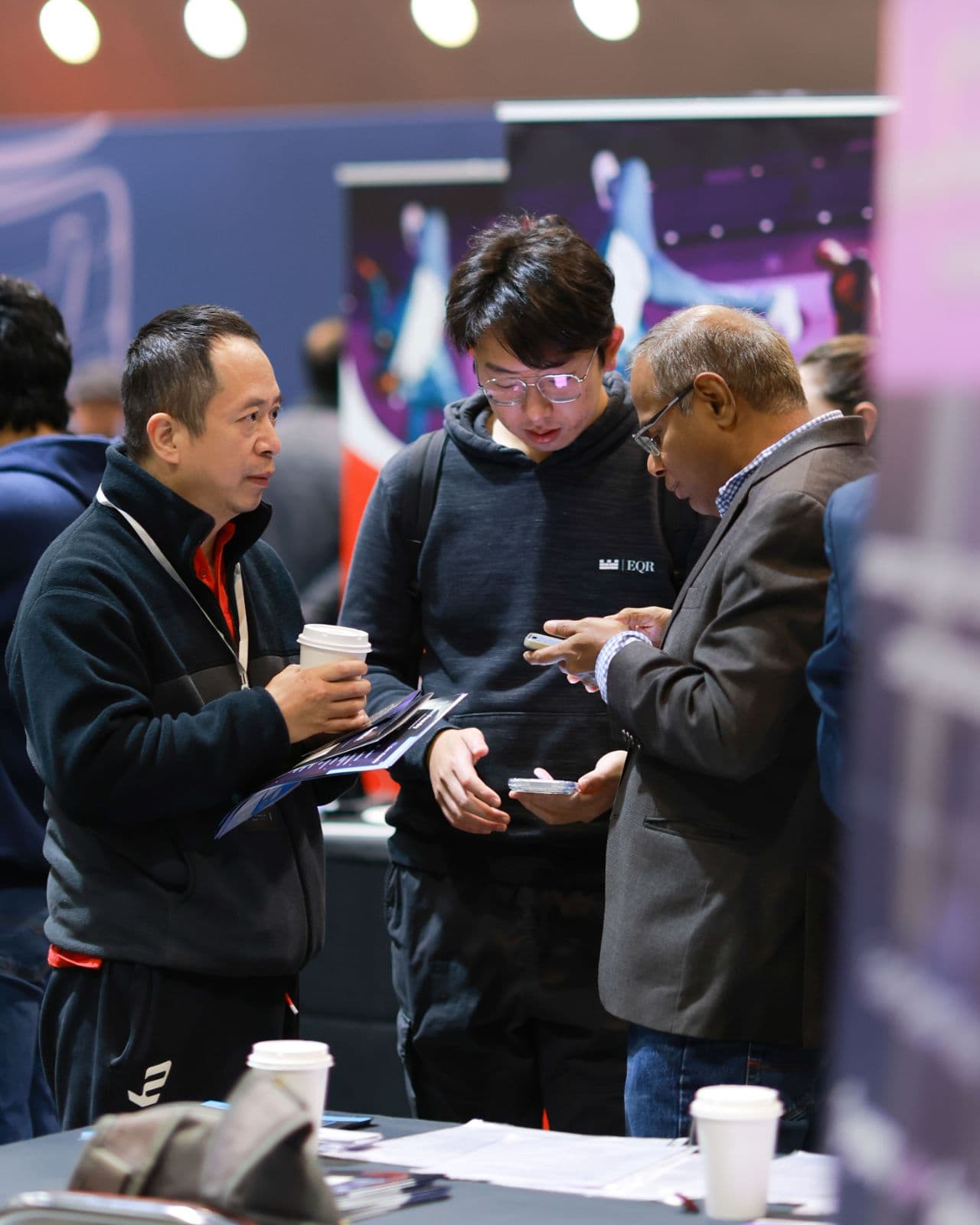 Global AI conference atmosphere in San Francisco Bay Area by JY Studio