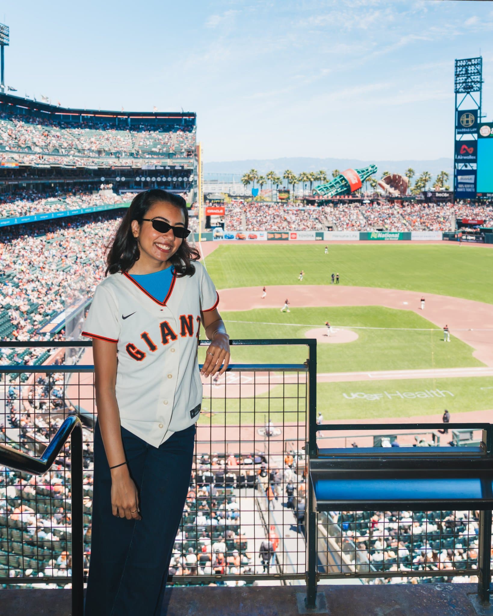 Custom EBD bar setup for the "Build Your Dream Stack" activation at the Airwallex SF Giants suite by JY Studio