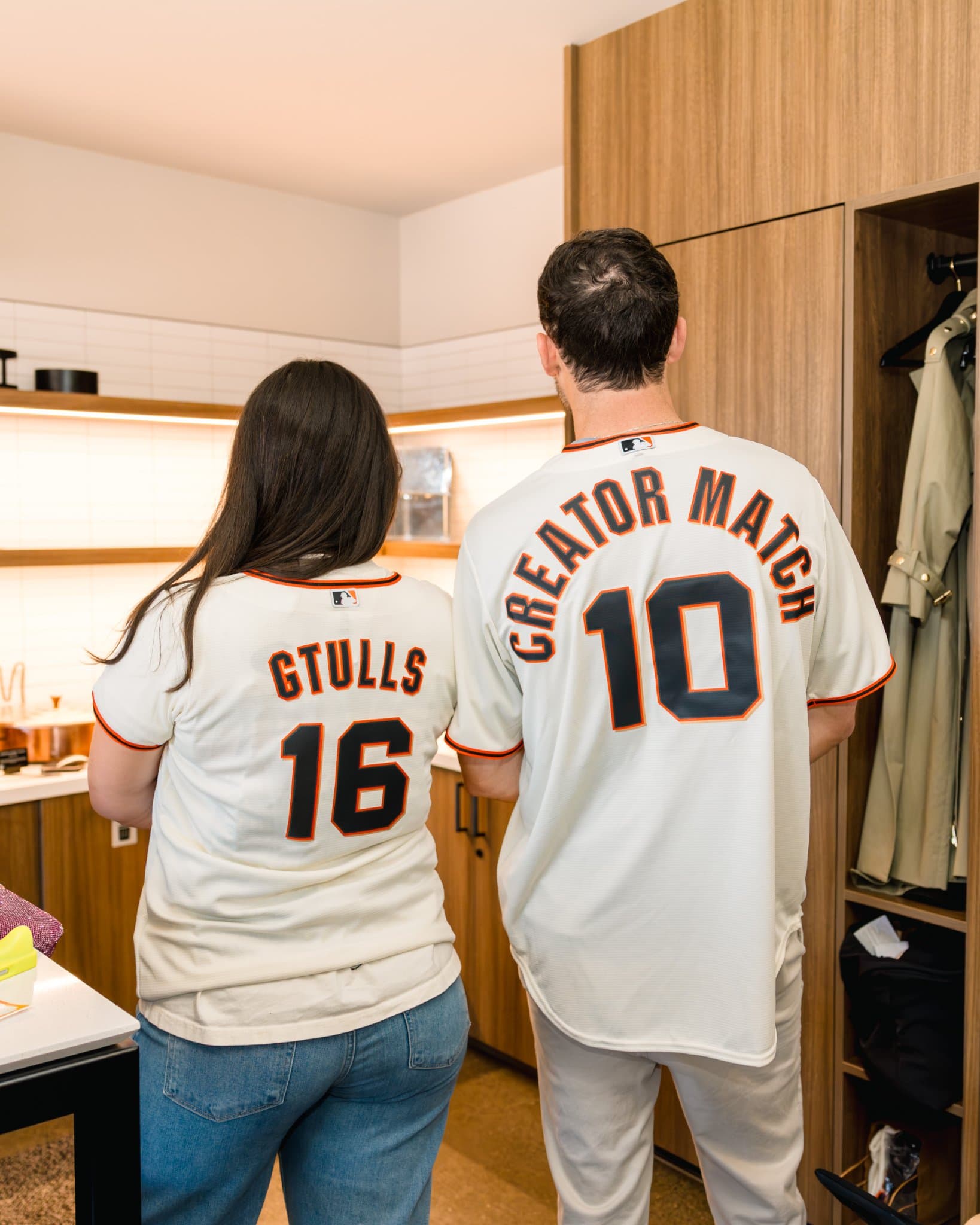 Guests arriving at the Airwallex suite for the SF Giants game at Oracle Park in San Francisco by JY Studio
