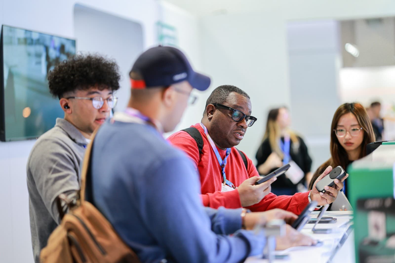 AUKEY brand showcase at CES 2026 in Las Vegas by JY Studio