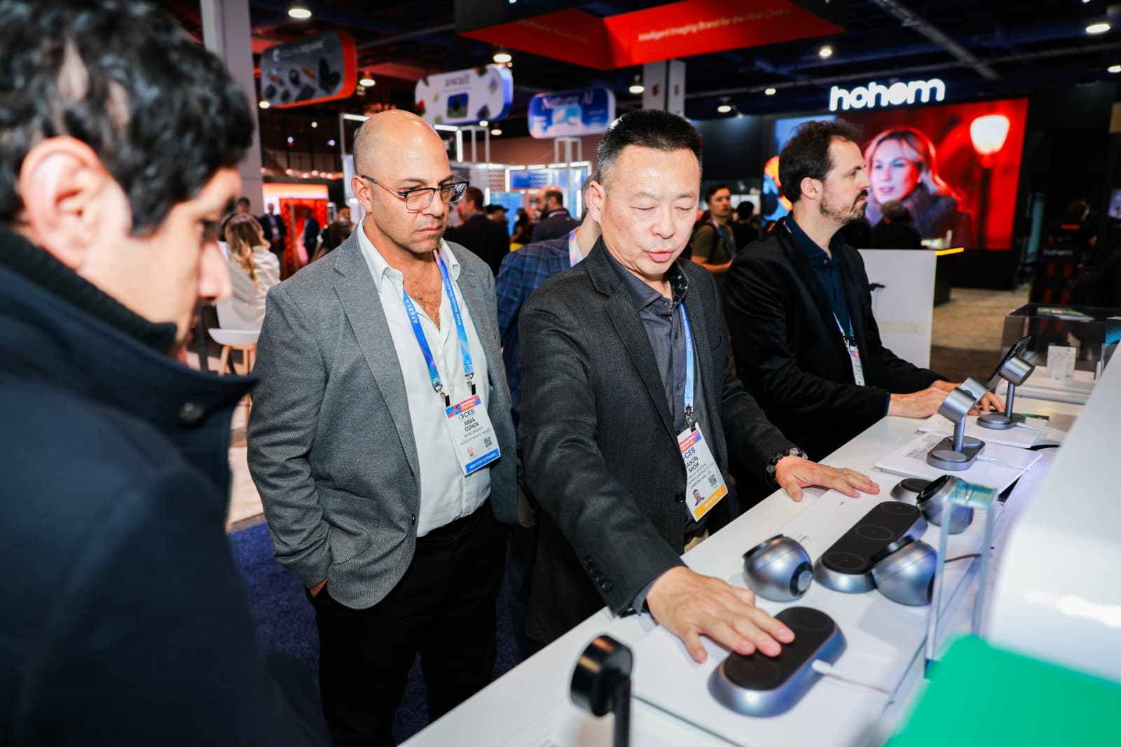 AUKEY exhibition booth photography at CES 2026 in Las Vegas by JY Studio