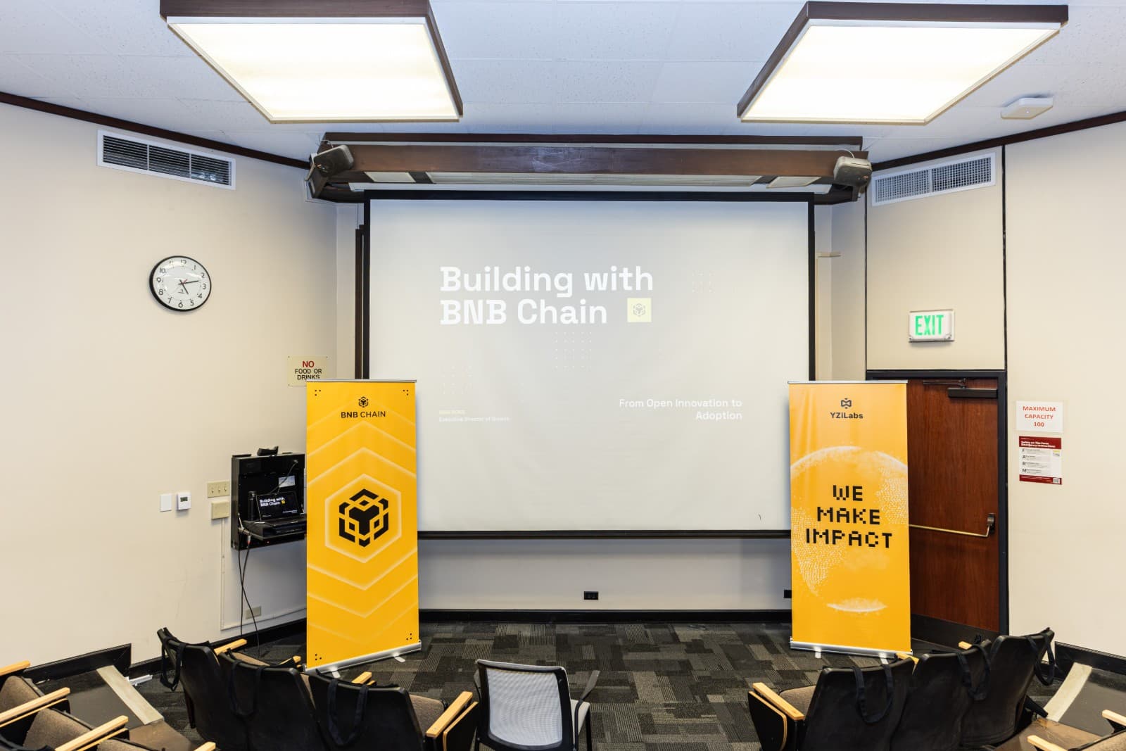 Highlight from Binance BNB Chain University Tour wrap-up at Stanford University Bay Area by JY Studio