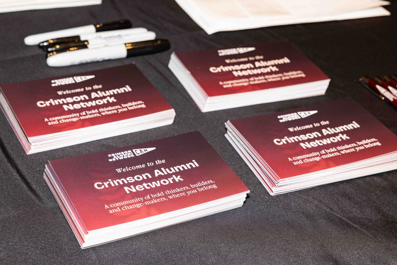 Panoramic view of Crimson Alumni Network event venue at Yes SF San Francisco by JY Studio