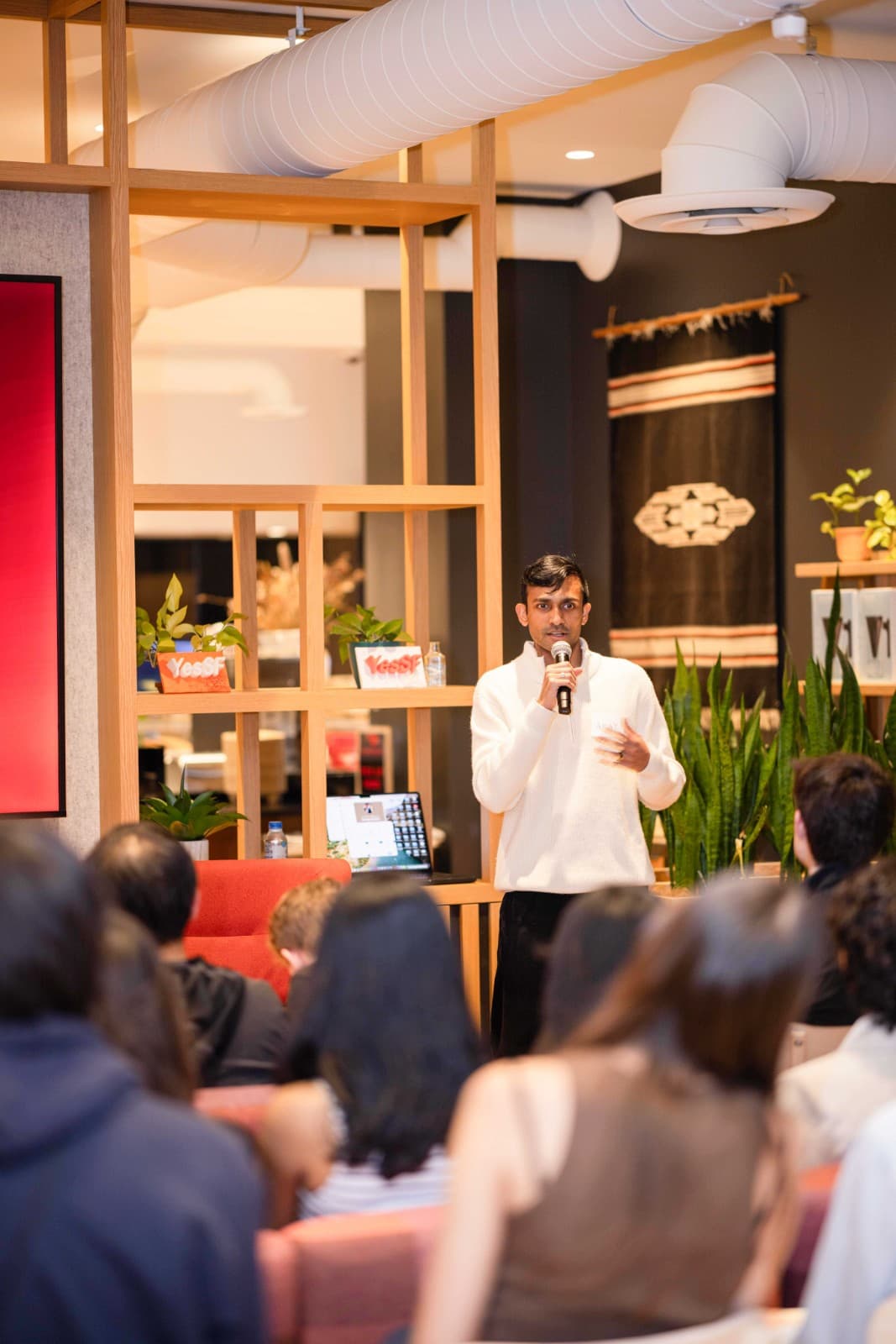 Cross-industry networking at Crimson Alumni Network gathering in San Francisco Bay Area by JY Studio