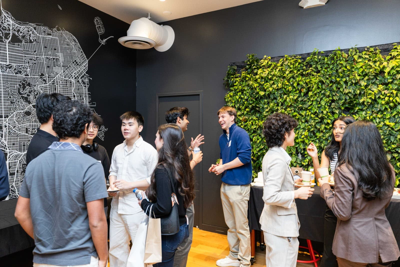 Event detail shots and branded elements at CAN Networking Event at Yes SF by JY Studio