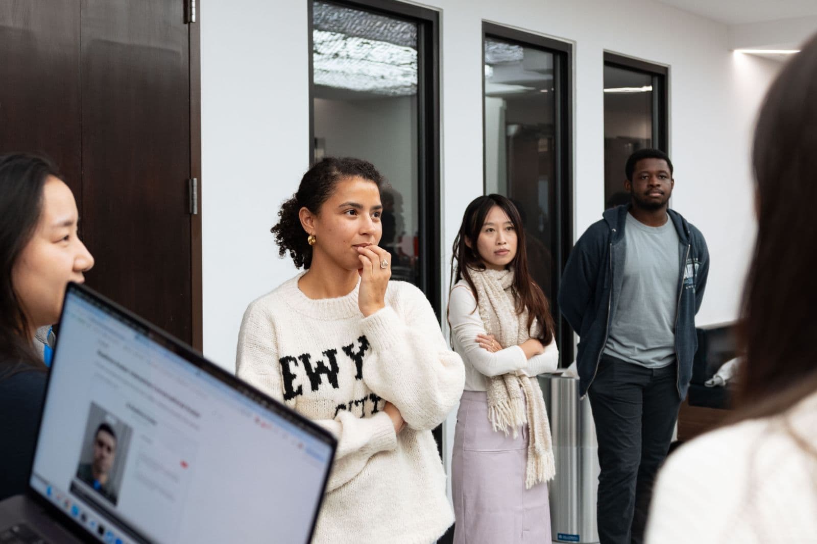 Tech startup hackathon networking at Hackathon @NYC by JY Studio