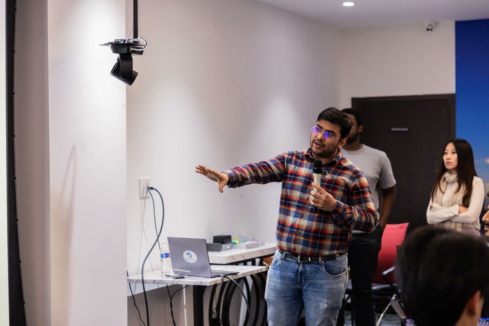 Candid moments at startup hackathon in New York City by JY Studio