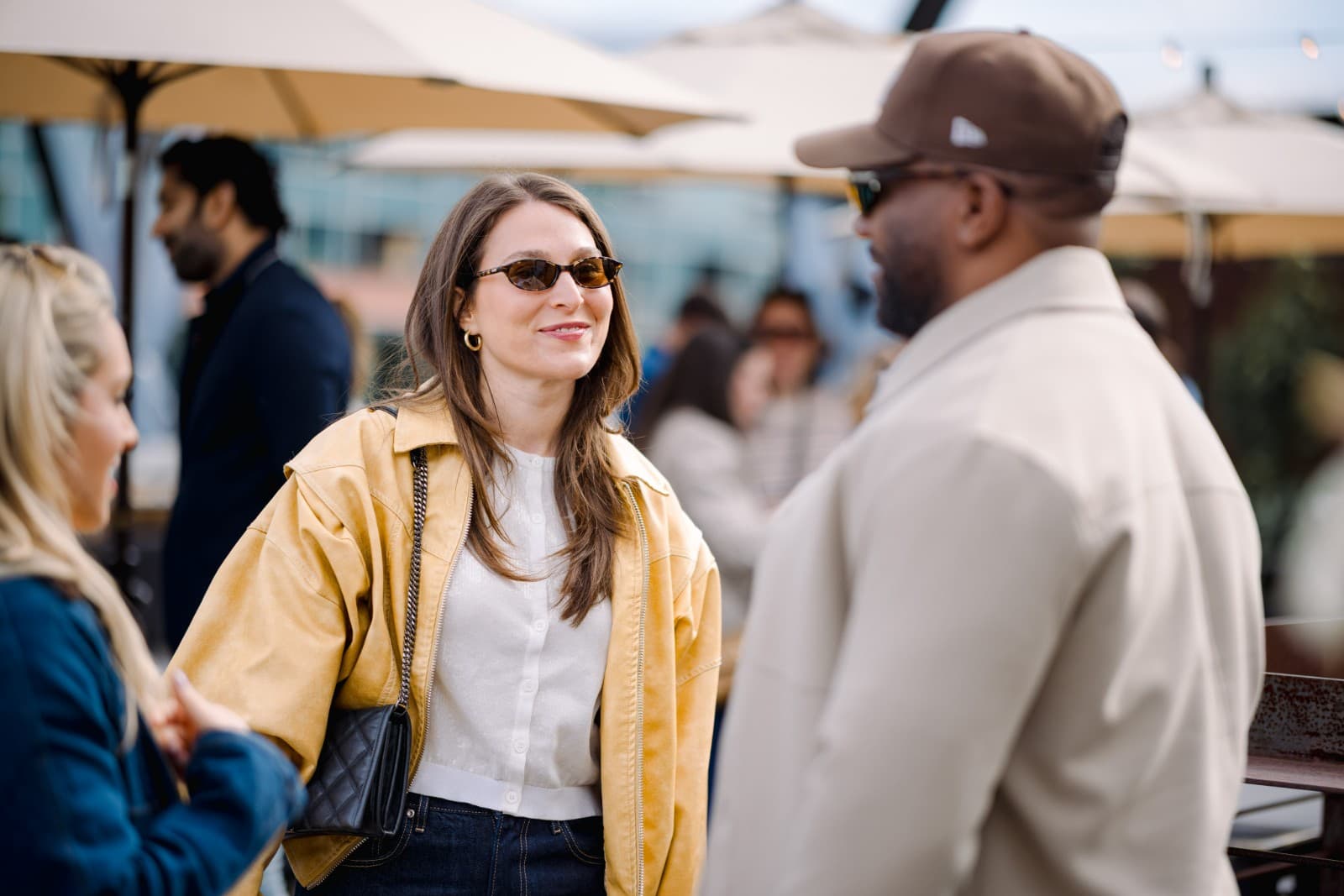 San Francisco event photography of NFL Super Bowl LX marketing gathering at The Pearl SF Rooftop by JY Studio