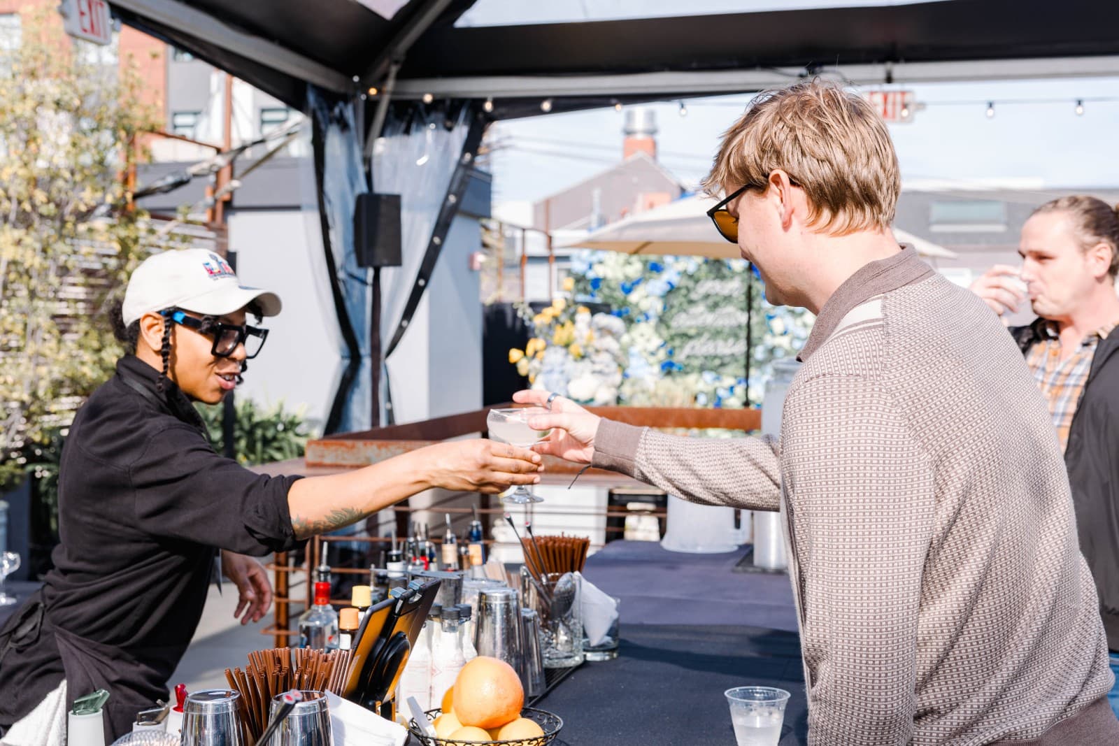 Professional event photography at NFL Super Bowl LX team lunch at The Pearl SF San Francisco by JY Studio