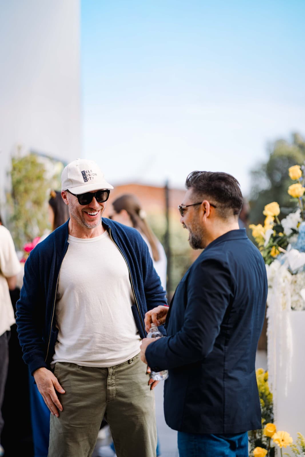 NFL team celebration at Super Bowl LX marketing lunch on The Pearl SF Rooftop San Francisco by JY Studio