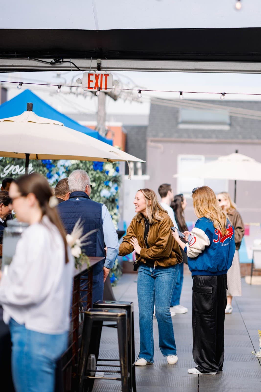 Elegant venue setup for NFL Super Bowl LX Marketing Team Lunch at The Pearl SF in San Francisco by JY Studio