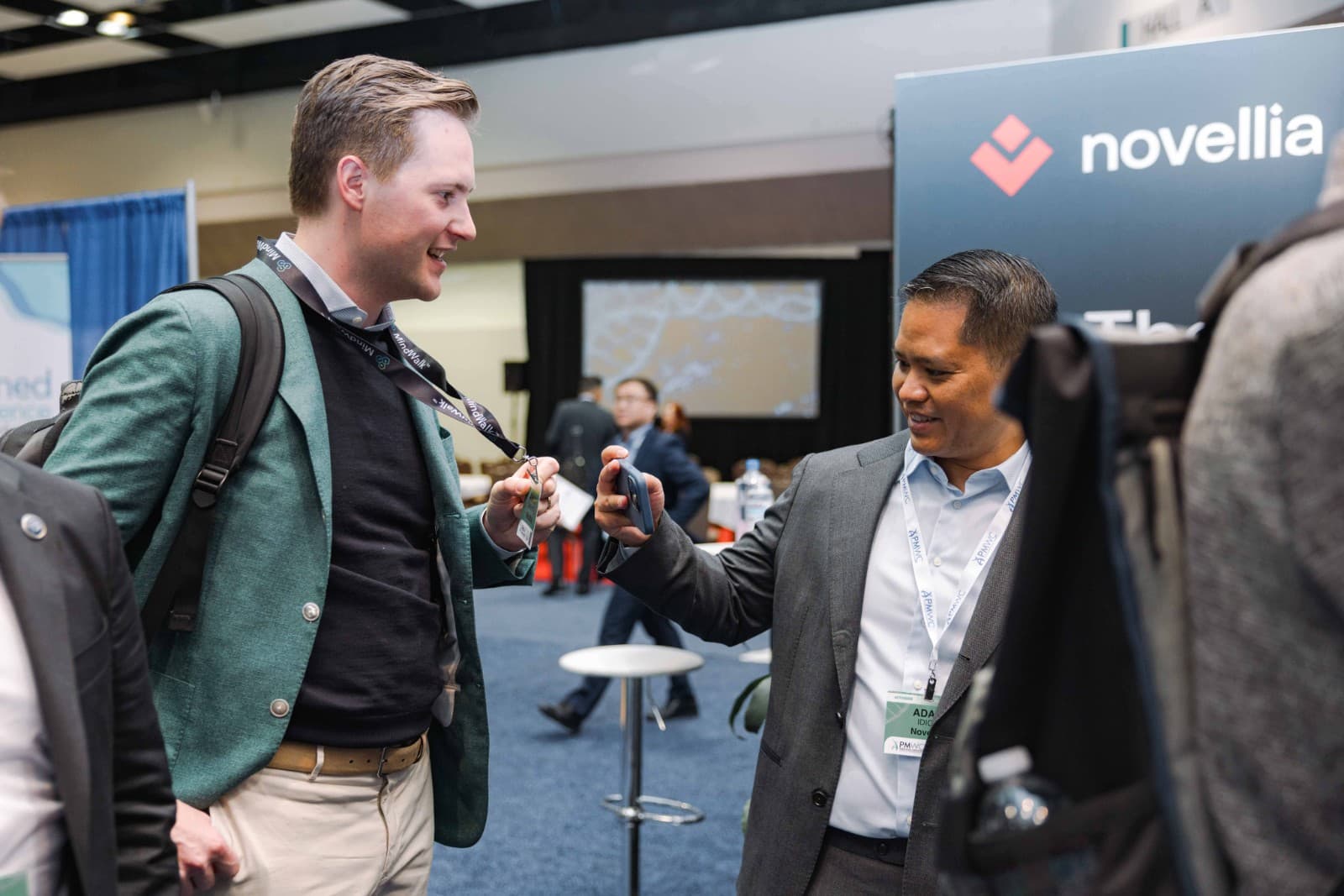 Panel discussion on precision medicine innovation at PMWC 2026 conference in Santa Clara by JY Studio