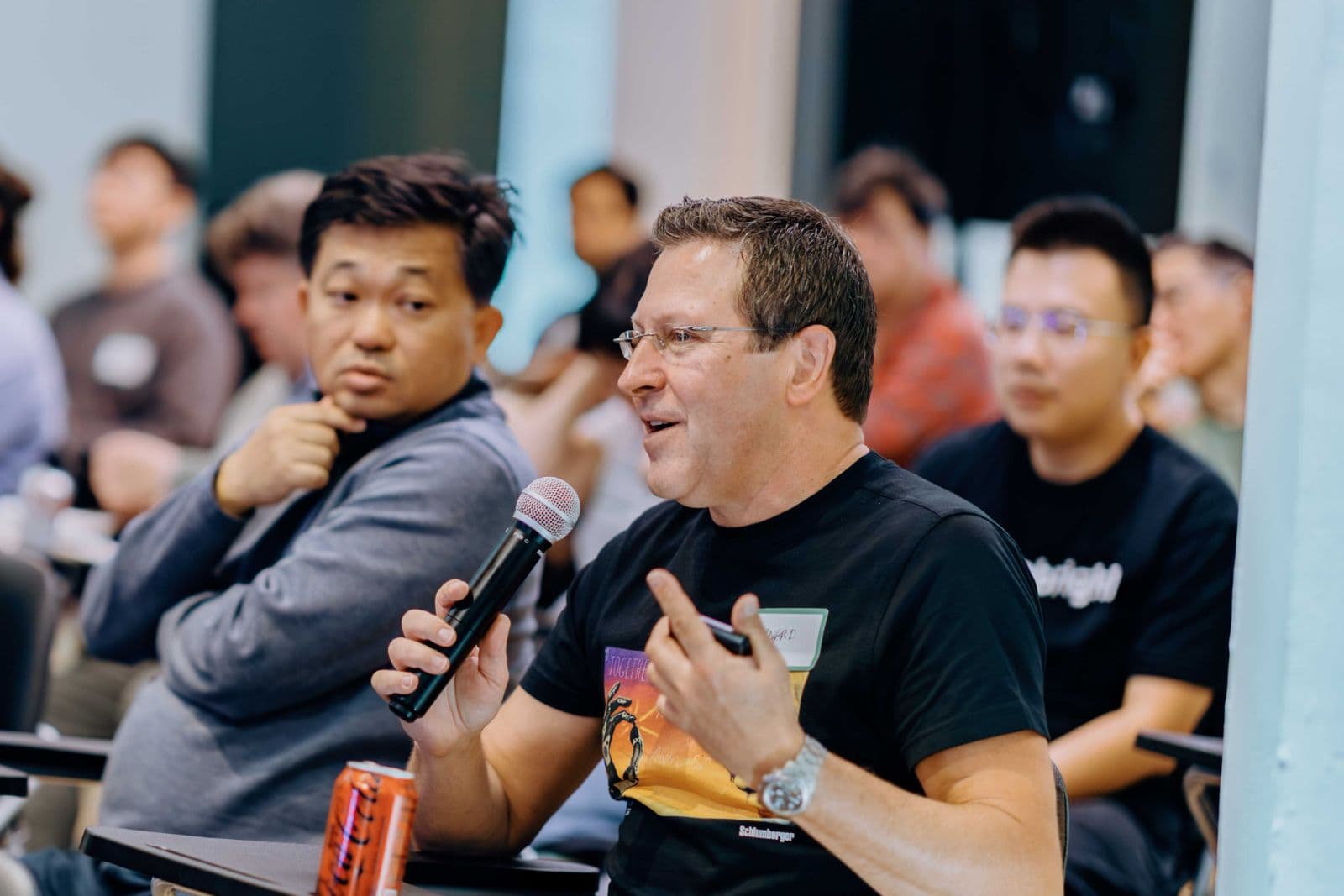 Group of attendees at TRAE Meetup in San Francisco Bay Area by JY Studio