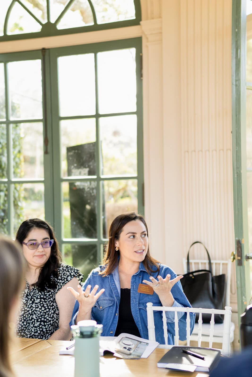 Breakout session during Zapier Outpost at Filoli estate in Woodside San Francisco Bay Area by JY Studio