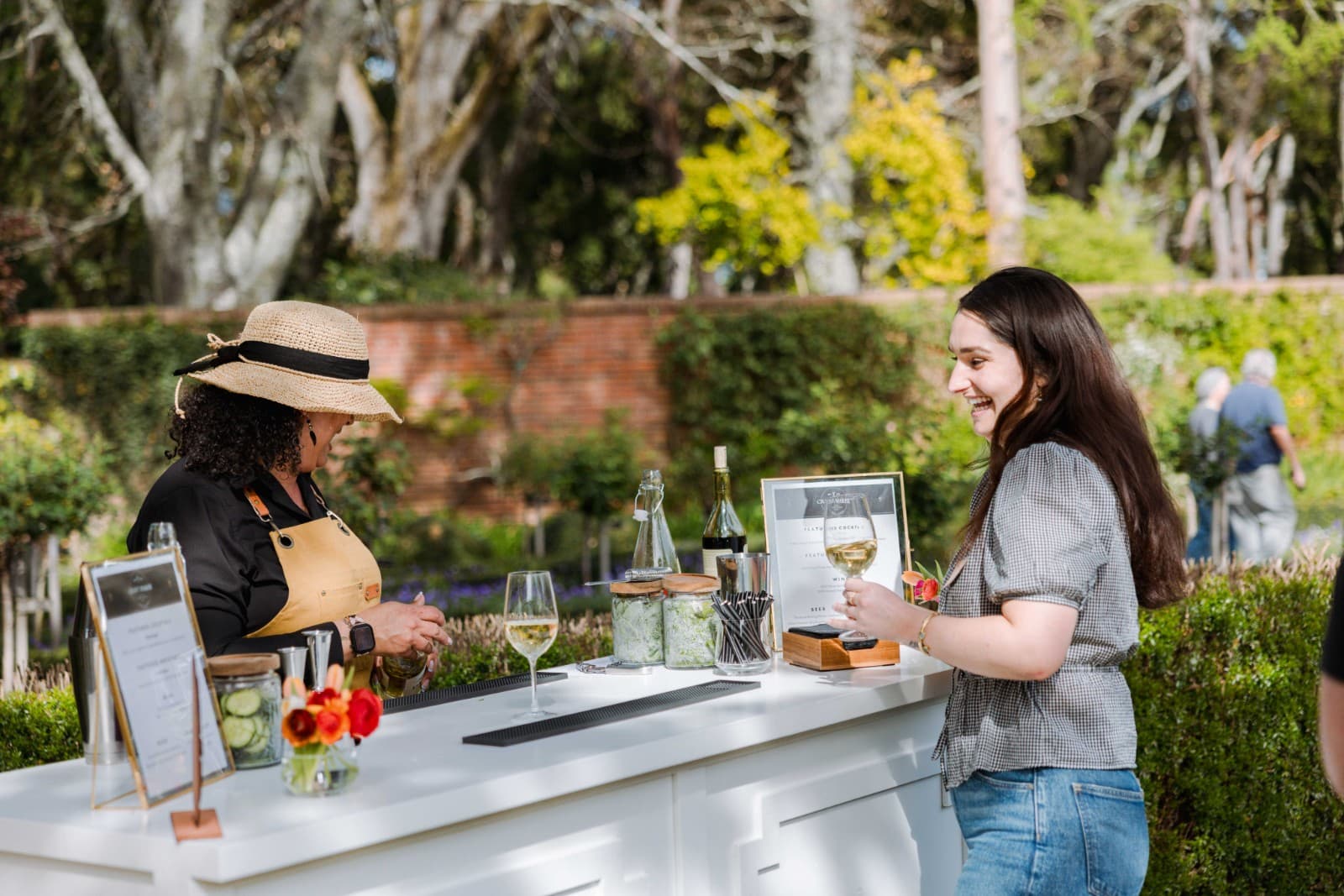 Zapier Outpost panel discussion inside Filoli Historic House in Woodside Bay Area by JY Studio
