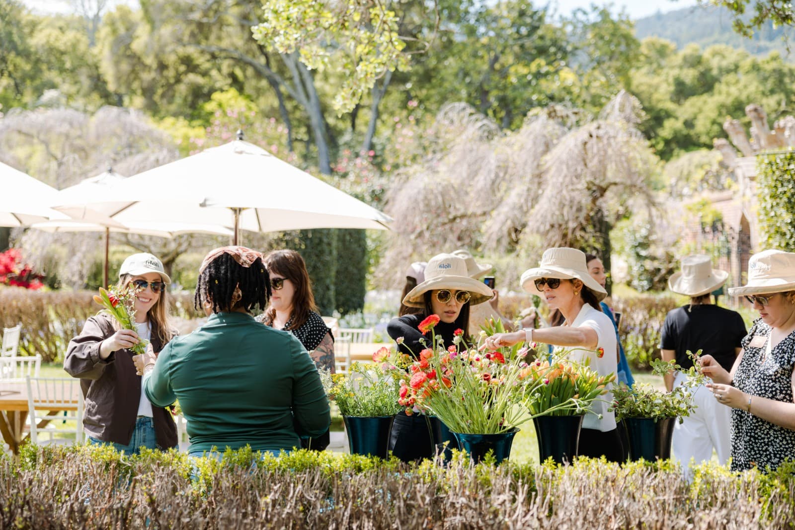 Zapier Outpost roundtable discussion at Filoli Garden venue in Woodside by JY Studio