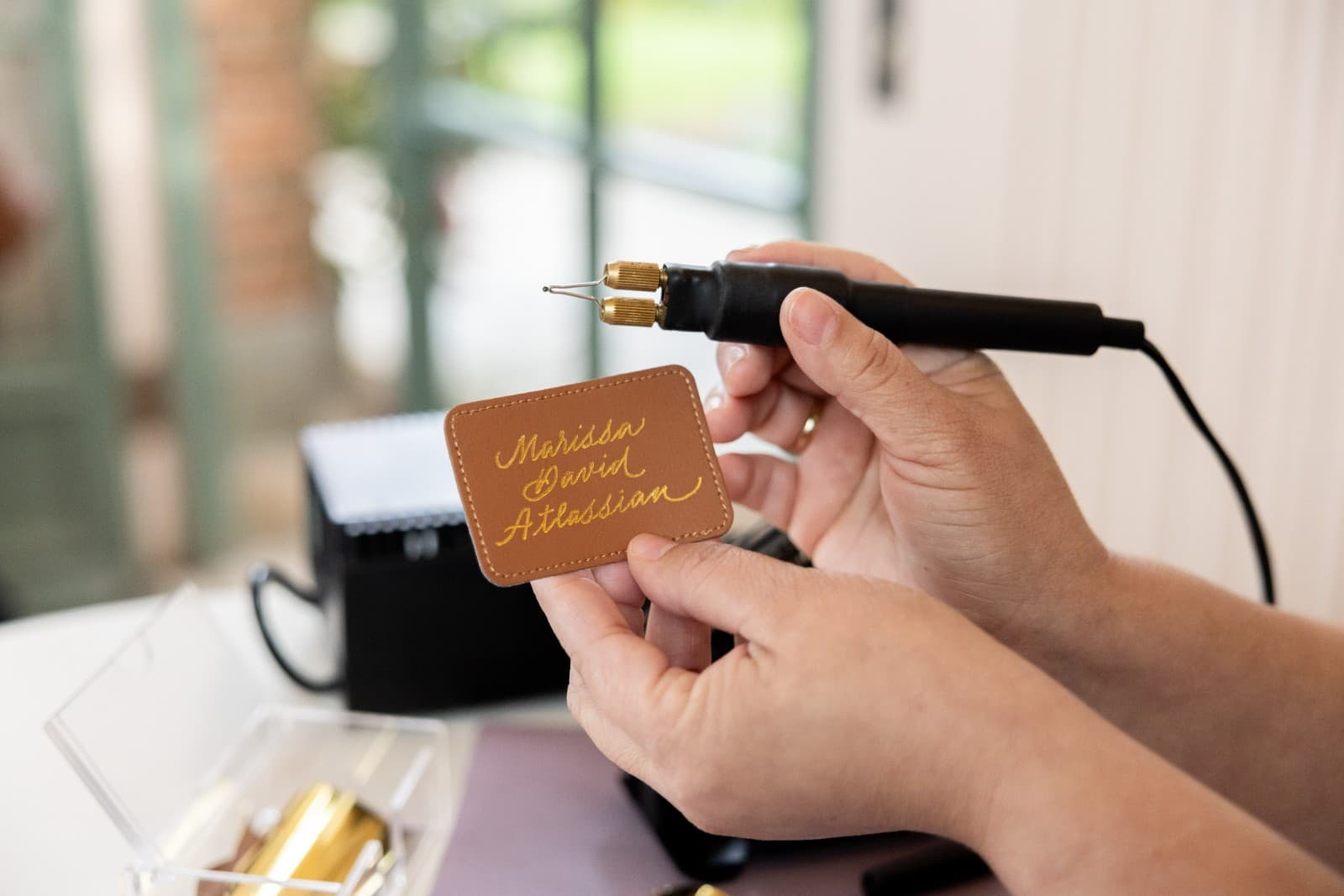 Zapier Outpost speaker with audience engagement at Filoli House in Woodside by JY Studio