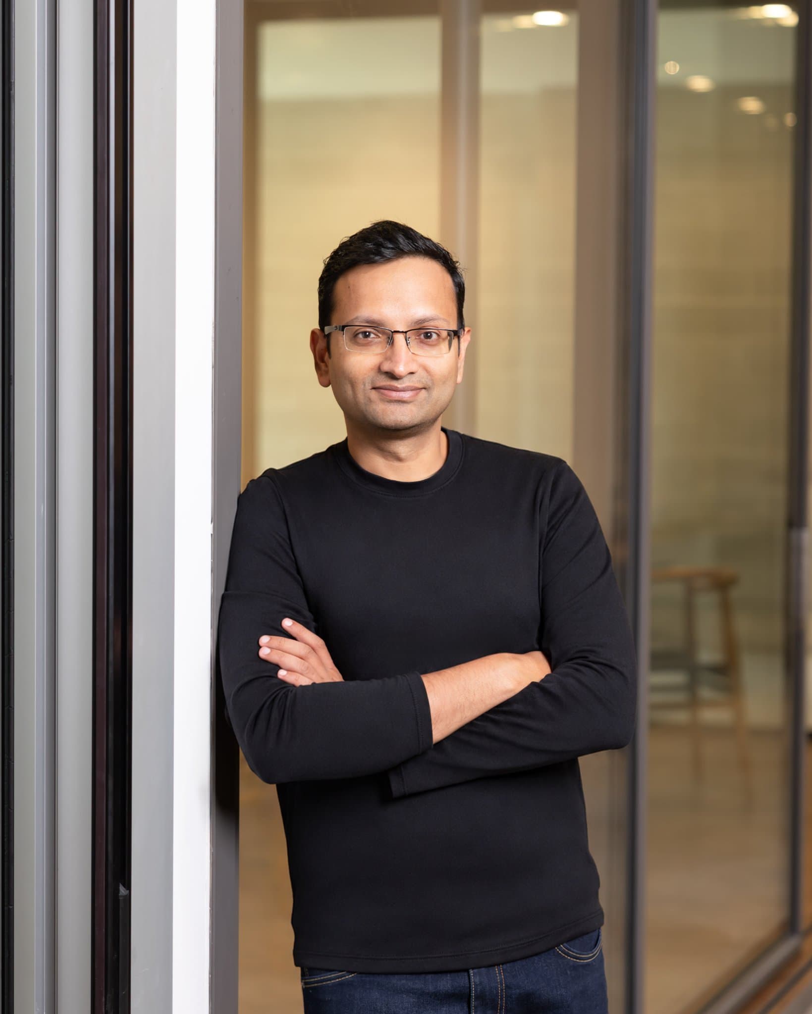 Adaption AI professional headshot photography on-site in San Francisco for company website and LinkedIn profile by JY Studio