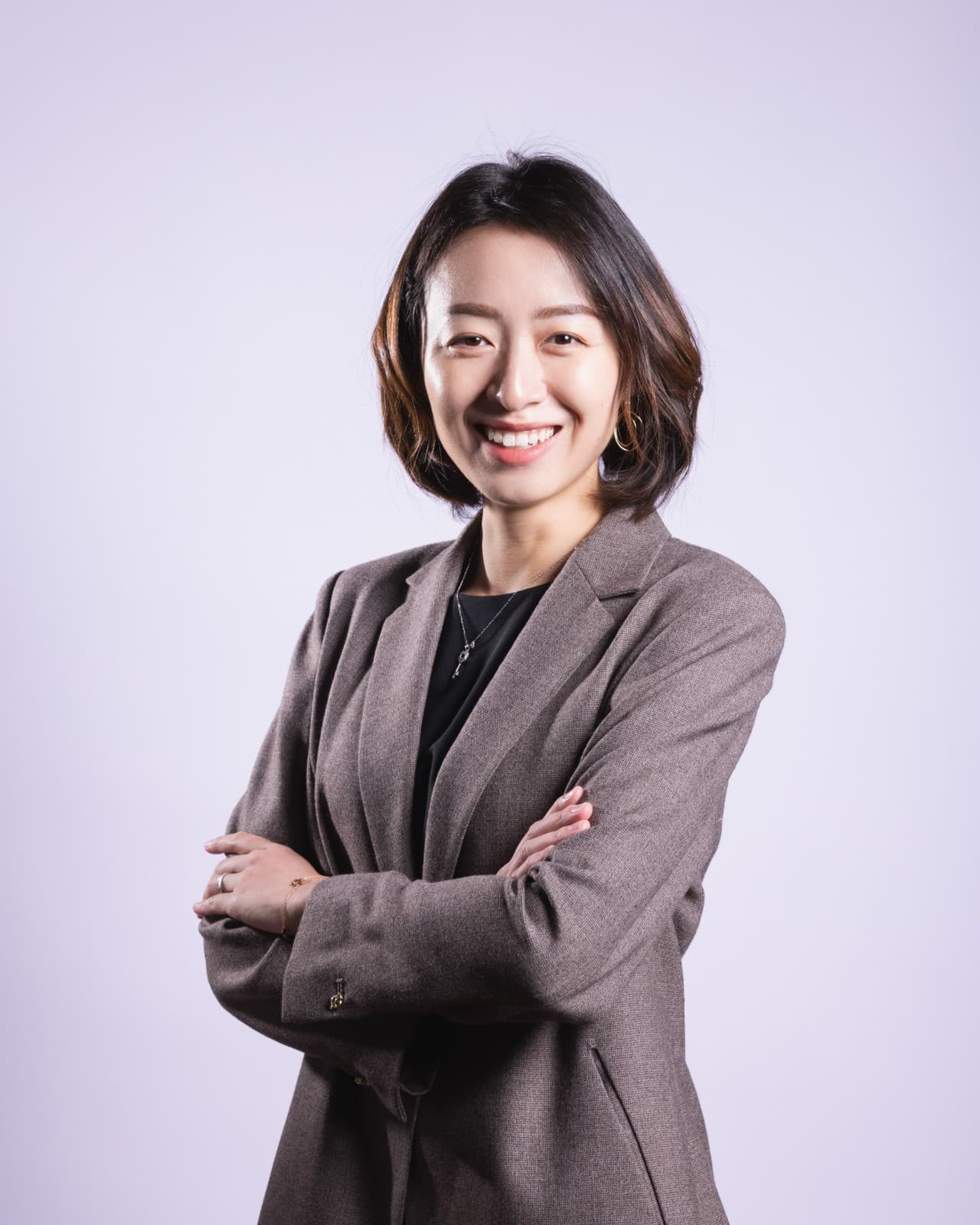 Professional business headshot with studio lighting for corporate team in San Francisco Bay Area by JY Studio