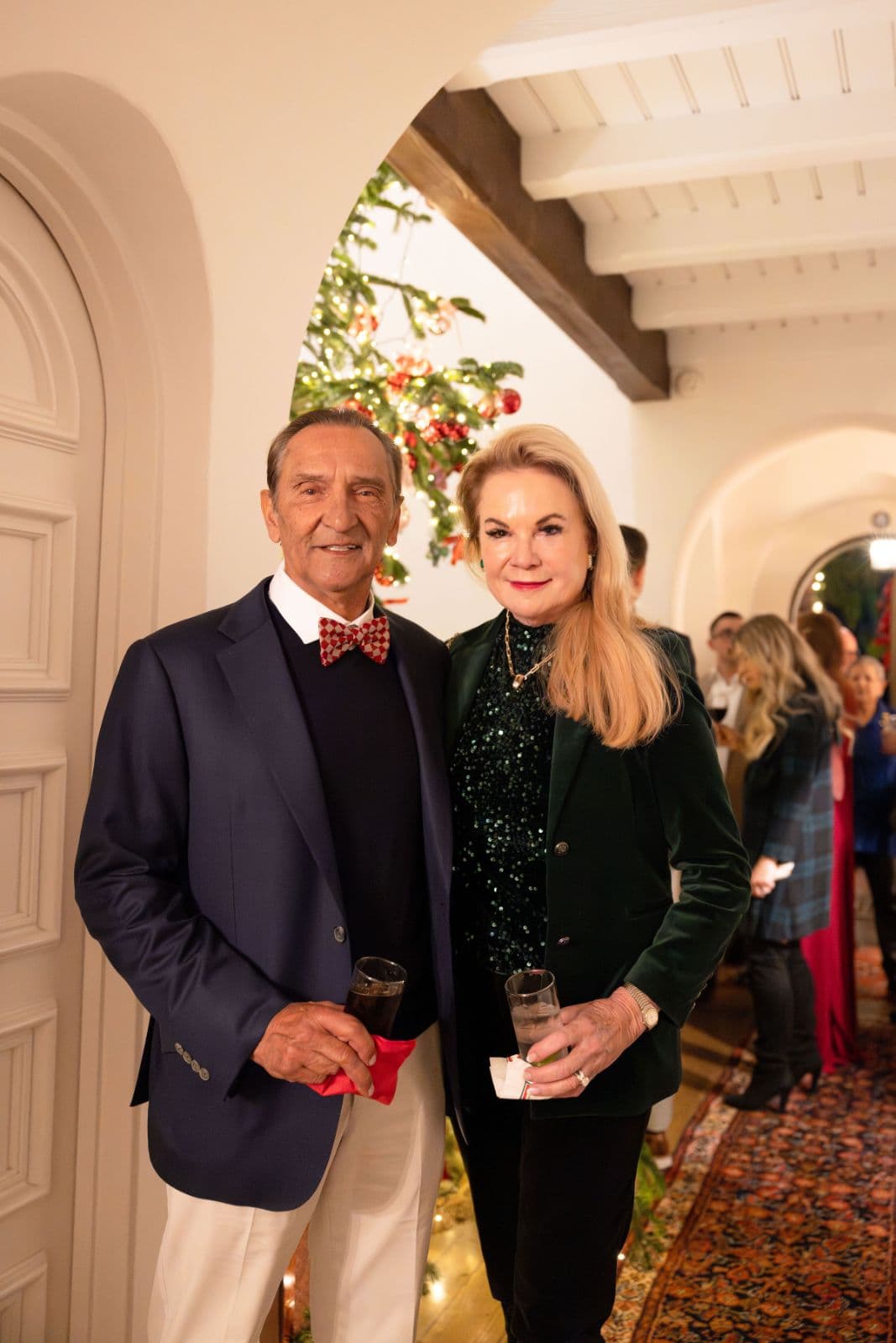 Festive atmosphere at Oakland Christmas party by JY Studio