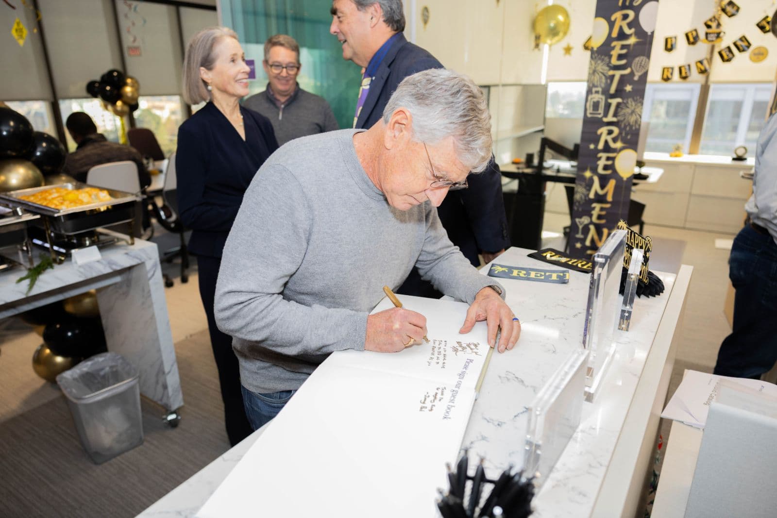 Retirement event photography services in San Mateo by JY Studio