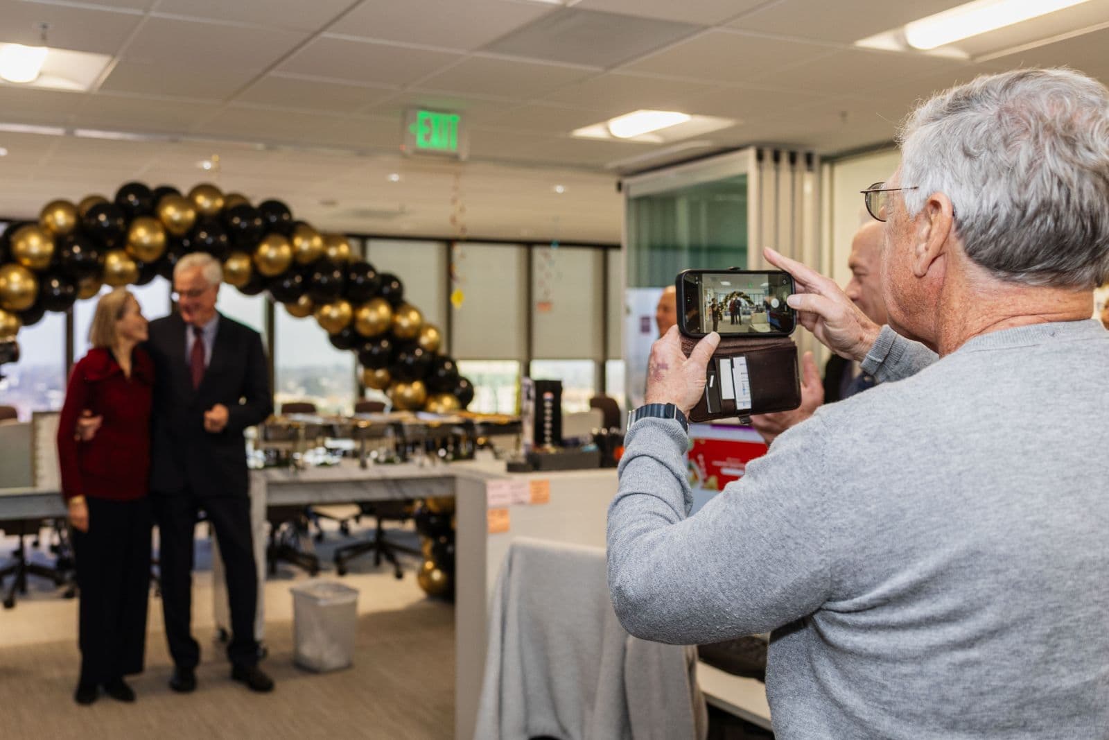 Special gathering for retirement celebration in San Mateo by JY Studio