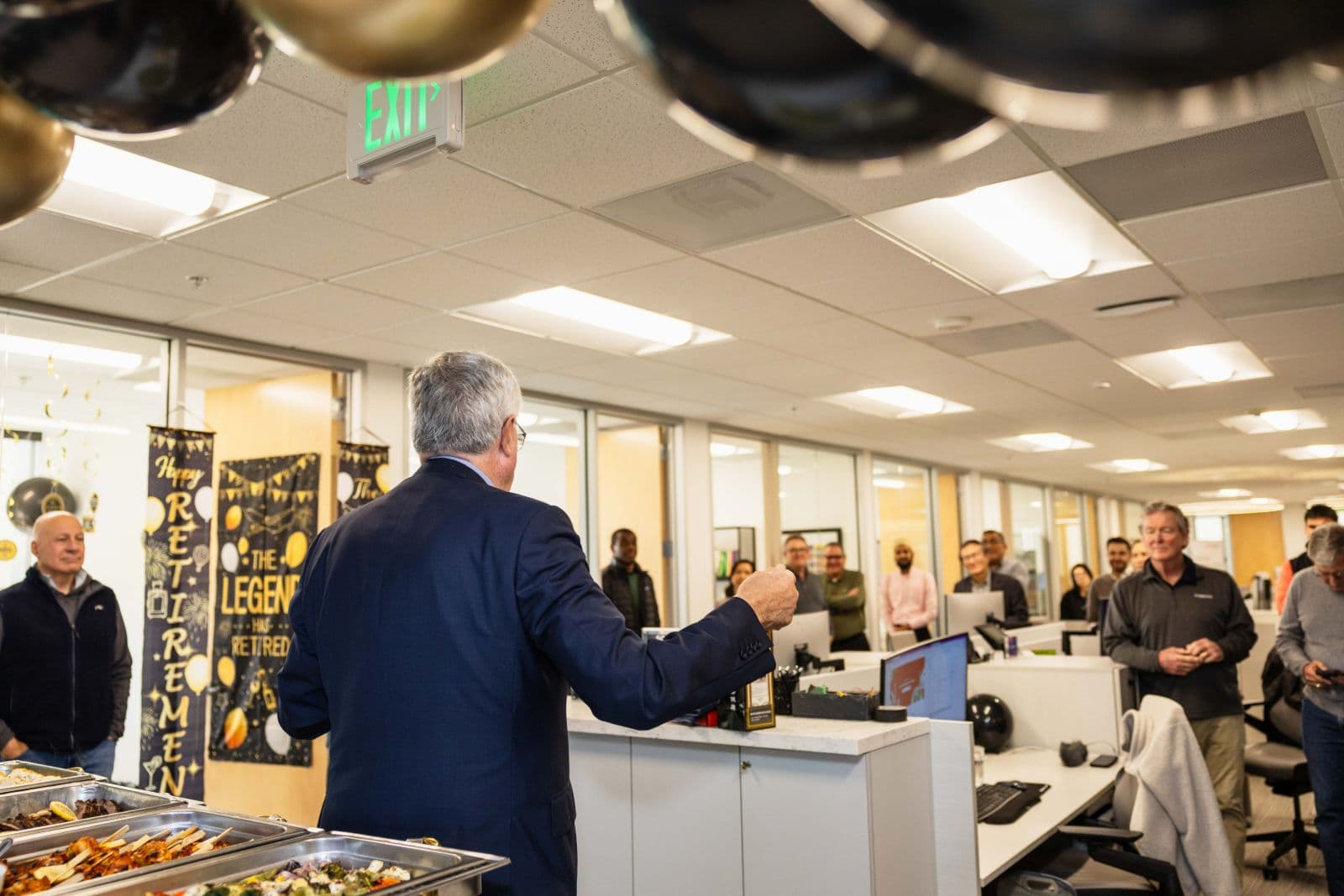 Joyful moments at Bay Area retirement party by JY Studio