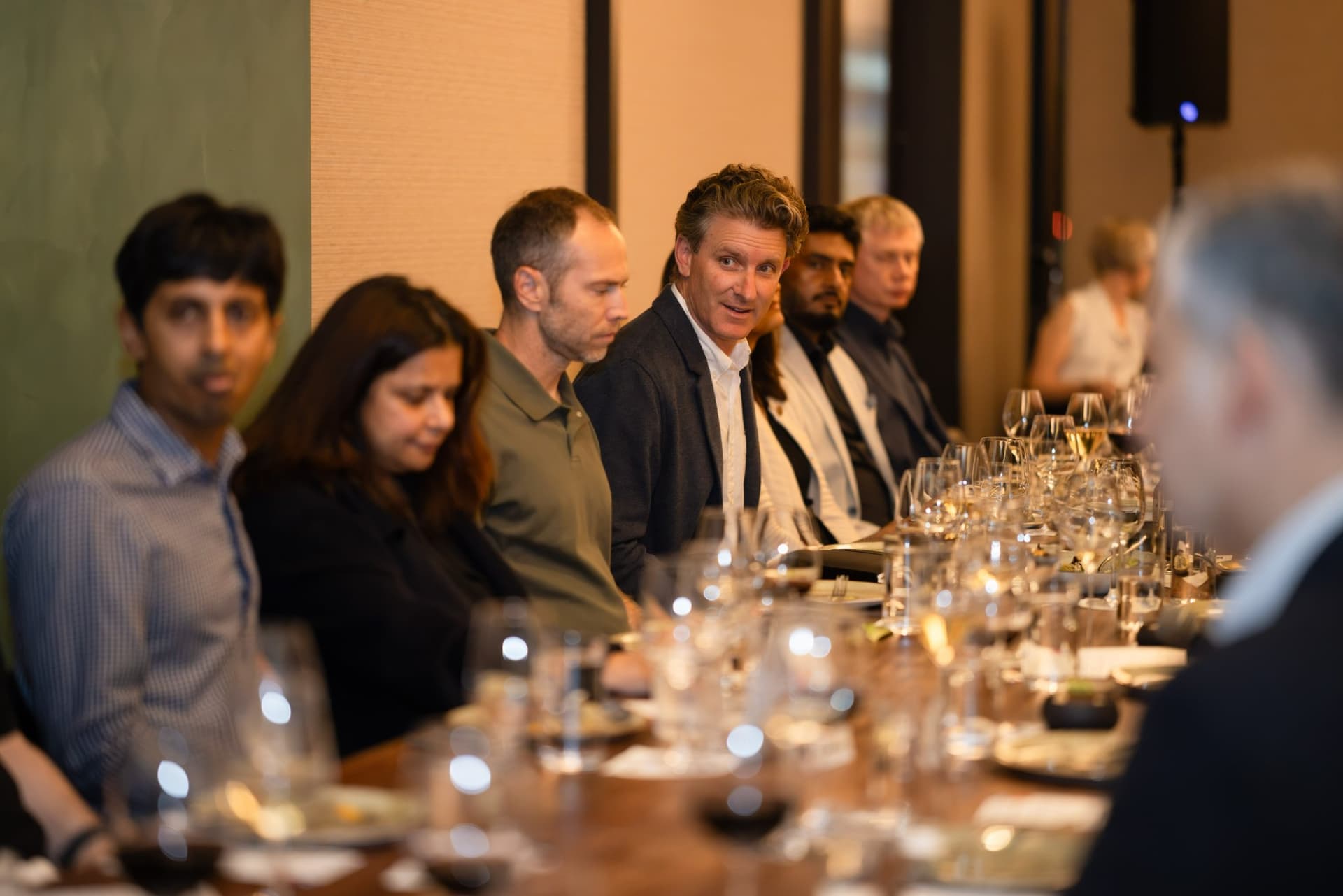 Business Insider | AI Insider Executive Dinner | SF Tech Week event photography in San Francisco by JY Studio