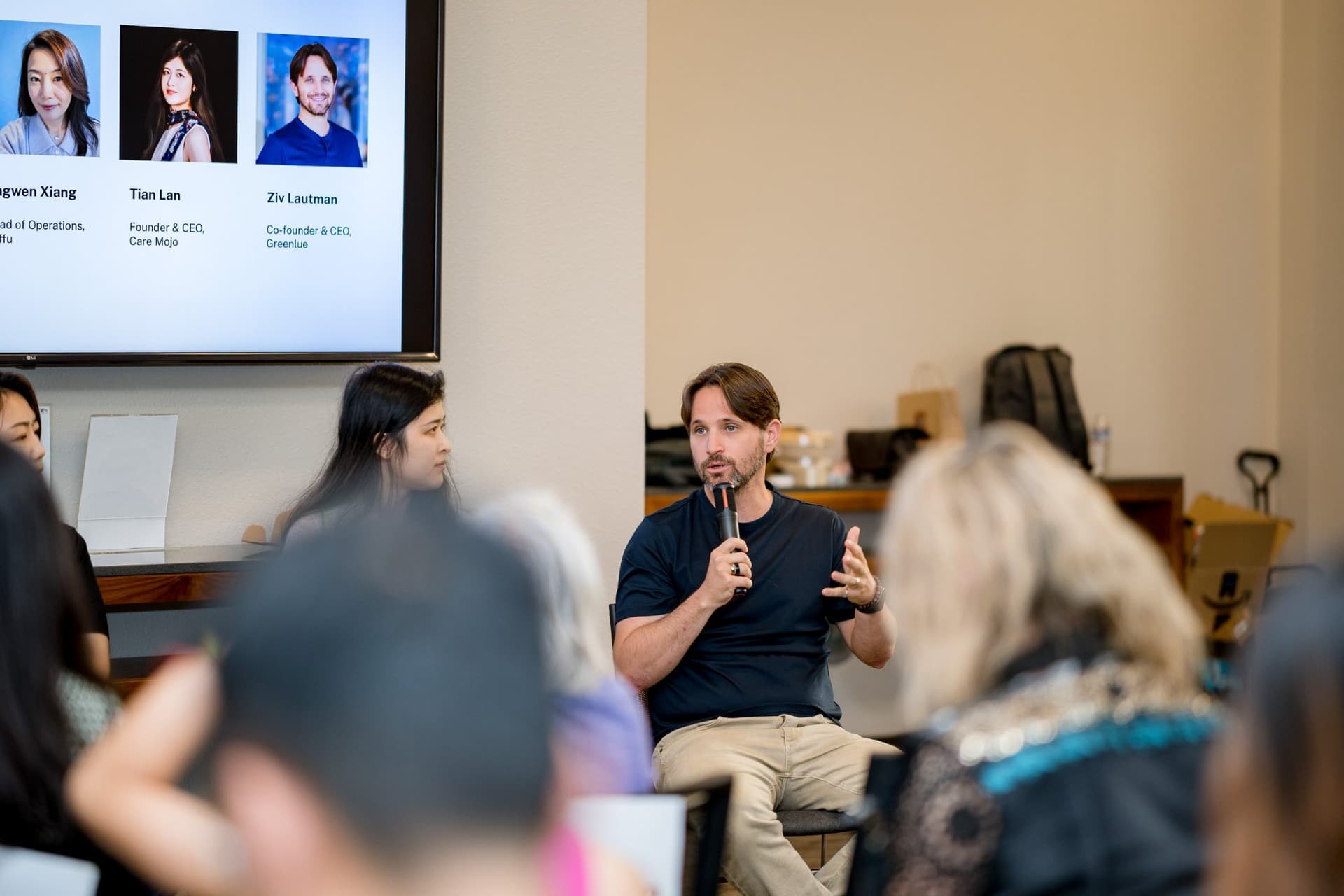 Care at a Distance | Stanford | SF Tech Week event photography in EVGR, Stanford University, Stanford by JY Studio