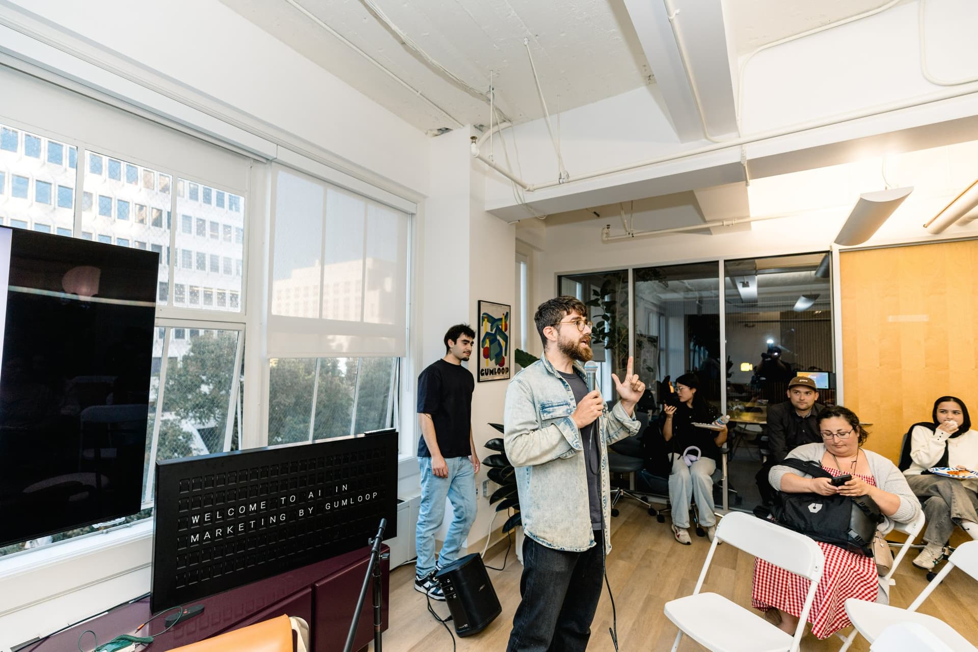 Gumloop: Agents in Actions event photography in San Francisco by JY Studio