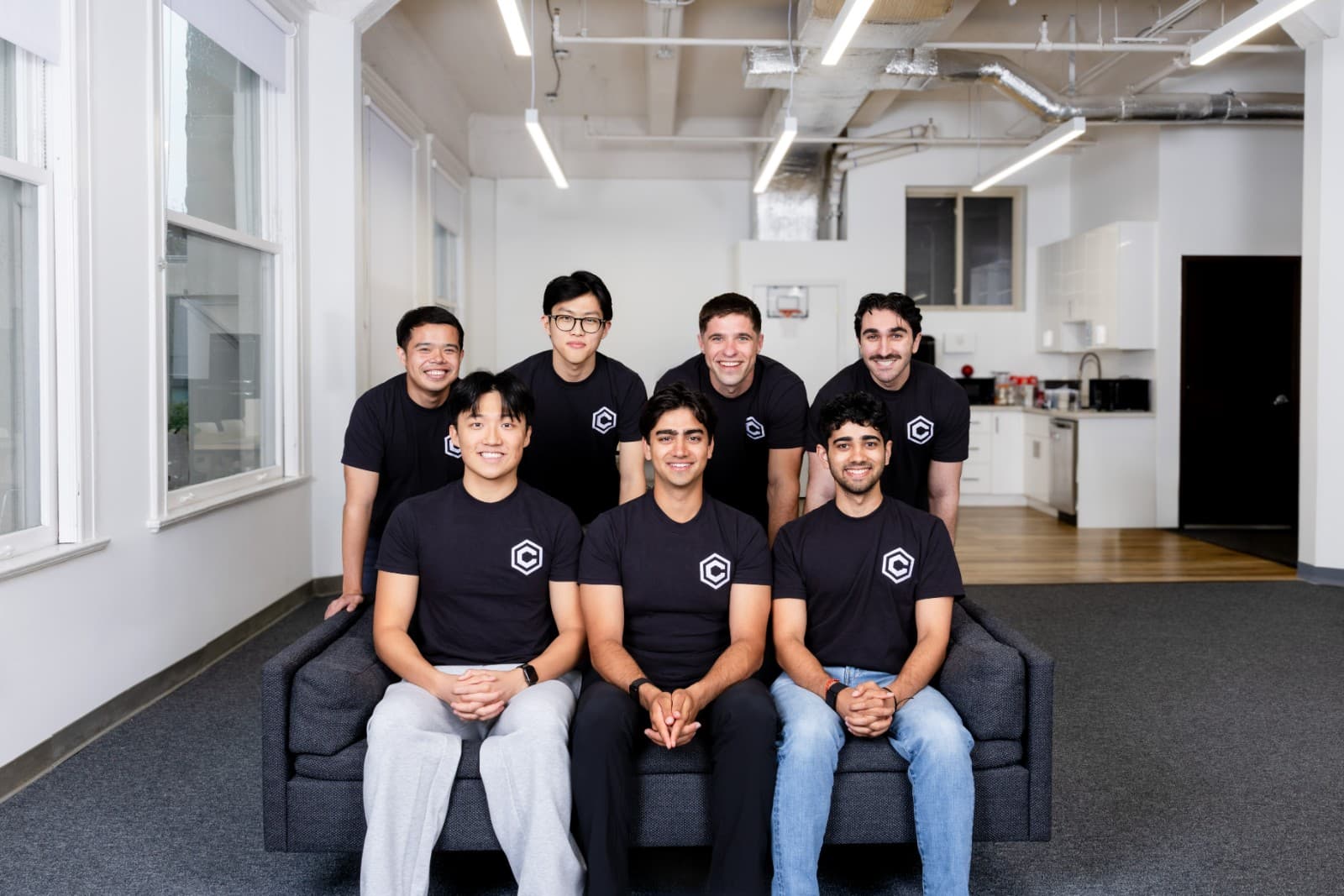 Contrario professional team group photography in San Francisco Bay Area for company About page and team directory by JY Studio