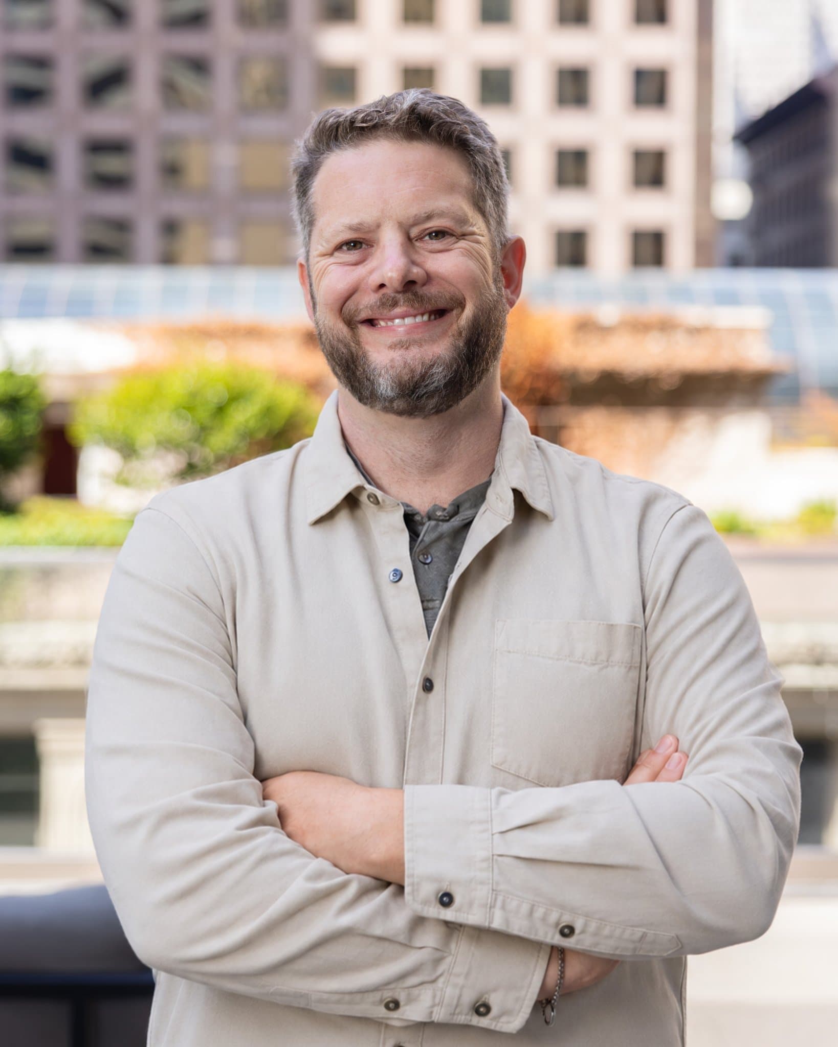General Compute professional portrait photography on a San Francisco rooftop for LinkedIn and press materials by JY Studio