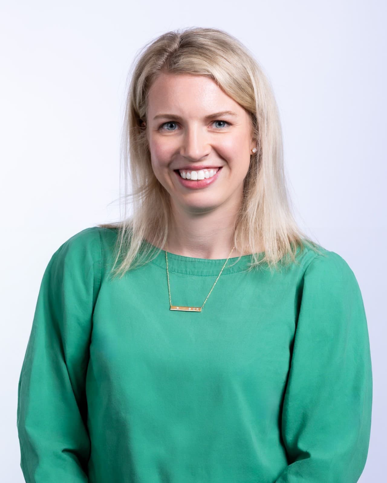 Natural light corporate headshot of Samsara marketing team member at San Francisco office for tech company branding by JY Studio